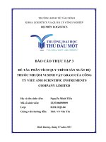 Phân tích quy trình sản xuất bộ thuốc nhuộm vi sinh vật gram của công ty viet anh scientific instruments company limited