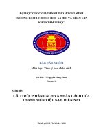 Chủ Đề Cấu Trúc Nhân Cách Và Nhân Cách Của Thanh Niên Việt Nam Hiện Nay.pdf