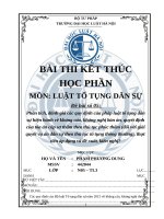 Phân tích, Đánh giá các quy Định của pháp luật tố tụng dân sự hiện hành về kháng cáo, kháng nghị bản Án, quyét Định của tòa Án cấp sơ thẩm theo thủ tục phúc thẩm (Đối với giải quyết vụ Án dân sự theo thủ tục tố tụng thô
