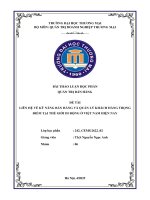 Liên hệ về kỹ năng bán hàng và quản lý khách hàng trọng Điểm tại thế giới di Động Ở việt nam hiện nay