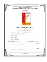 Đồ Án thiết kế máy thiết kế hệ dẫn Động băng tải
