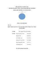 Đề Tài Hiện Trạng Quản Lý Tài Nguyên Nước Ở Khu Vực Thác Giang Điền.pdf