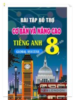 Bài tập bổ trợ cơ bản và nâng cao tiếng anh 8