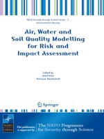 Air, water and soil quality modelling for risk and impact assessement