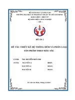 Đồ Án 2 Đề tài thiết kế hệ thống Đếm và phân loại sản phẩm theo màu sắc