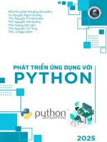 Đề tài nghiên cứu khoa học cấp Trường: Phát triển ứng dụng với Python