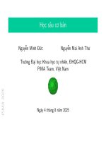 [Pima 2025] bài giảng 7   học máy và học sâu cơ bản