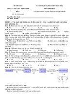 Đề thi thử tn thpt 2025   cấu trúc mới   môn hóa học   Đề 17   file word có lời giải