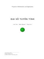 Đại số tuyến tính