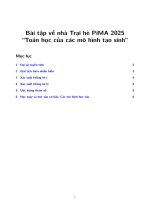 Bài tập về nhà