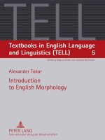 Introduction to english morphology