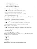 Đề cương ôn tập - Triết học Mác Lênin - EG42