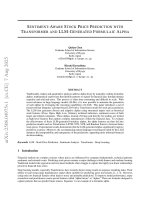 Sentiment aware stock price prediction with transformer and llm generated formulaic alpha