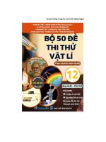 50 bộ đề thi thử 10 11 12