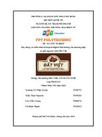 Dự án tốt nghiệp FPT | Xây dựng và triển khai kế hoạch Digital Marketing cho thương hiệu cà phê nguyên chất Đất Việt