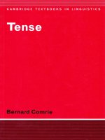 Tense in English