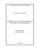 Văn hóa ứng xử của người Mạ ở khu vực Vườn Quốc gia Cát Tiên hiện nay