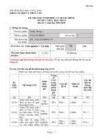 Đề thi kết thúc học phần học kì 2 môn tiếng trung 1 năm 2024 2025 có Đáp Án (Đề 2)