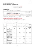 Đề thi kết thúc học phần học kì 1 môn cơ sở văn hóa việt nam năm 2024 2025 có Đáp Án (lần 2)