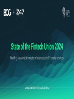 State of the fintech union 2024   shared by worldline technology