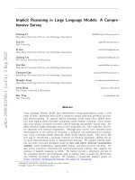 Implicit Reasoning in Large Language Models: A Comprehensive Survey