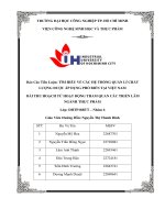 IUH | Báo cáo tiểu luận | TÌM HIỂU VỀ CÁC HỆ THỐNG QUẢN LÝ CHẤT LƯỢNG ĐƯỢC ÁP DỤNG PHỔ BIẾN TẠI VIỆT NAM