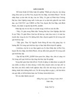 Đánh giá công tác xây dựng mô hình nông thôn mới tại xã phú văn, huyện bù gia, tỉnh bình phước giai Đoạn 2021 2025