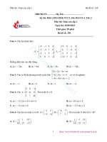 IUH | Đề thi giữa kỳ | TCC2