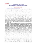 Quản lý, chỉ Đạo, giáo dục Ý thức bảo vệ môi trường cho học sinh trường tiểu học cổ Đô
