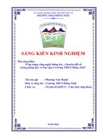 ứng dụng công nghệ thông tin Chuyển đổi số trong giảng dạy và học tập ở trường THCS Đồng Thái