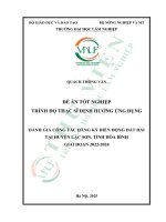 Đánh giá công tác Đăng ký biến Động Đất Đai tại huyện lạc sơn, tỉnh hòa bình giai Đoạn 2022 2024