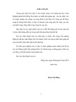 Đánh giá công tác cập nhật chỉnh lý biến Động hồ sơ Địa chính trên Địa bàn huyện vĩnh cửu – tỉnh Đồng nai giai Đoạn từ năm 2014 2017