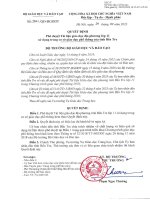 TÀI LIỆU GIÁO DỤC ĐỊA PHƯƠNG 11 - TỈNH BẾN TRE