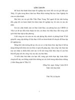 Đánh giá tình hình sử dụng Đất trên Địa bàn xã tiến lợi, tp phan thiết, tỉnh bình thuận làm cở sở Đề xuất một số mô hình sử dụng Đất hiệu quả, bền vững