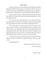 Nghiên cứu Đặc Điểm của vật liệu cháy dưới tán các lâm phần rừng trồng tại huyện Đức phổ   quảng ngãi