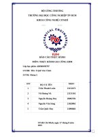 IUH | Báo cáo thực hành THỰC HÀNH GIA CÔNG EDM | KHOA CÔNG NGHỆ CƠ KHÍ