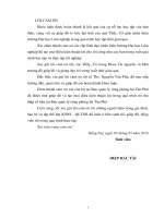 Đánh giá tác Động của người dân Địa phương Đến tài nguyên rừng tại bql rừng phòng hộ tân phú tỉnh Đồng nai