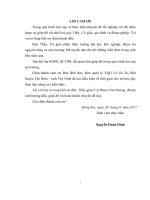 Nghiên cứu xác Định hệ số Điều chỉnh k cho các loại rừng làm cơ sở cho việc chi trả dịch vụ môi trường rừng tại vqg lò gò xa mát