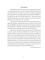 Đánh giá công tác quản lý rừng tại khu bảo tồn thiên nhiên bình châu, huyện xuyên mộc, tỉnh bà rịa   vũng tàu