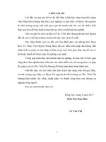 Khảo sát tình hình sử dụng thuốc bảo vệ thực vật khu vực vườn Ươm cây lâm nghiệp và Đề xuất một số biện pháp sử dụng thuốc hợp lý bảo vệ Đa dạng sinh học và môi trường tại thị trấn trảng bom, huyện trảng bom, tỉnh Đồng nai