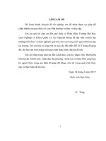 Nghiên cứu Đề xuất biện pháp phòng ngừa một số hành vi vppl bảo vệ & ptr tại hkl tánh linh, tỉnh bình thuận