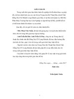 Ứng dụng arcgis trong xdcsdl thửa Đất trên Địa bàn phường xuân trung, tx long khánh, tỉnh Đồng nai