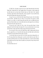 Nghiên cứu tính Đa dạng thực vật thân gỗ tại ban quản lý rừng phòng hộ tân phú tỉnh Đồng nai