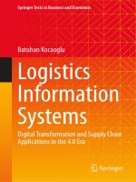 Logistics information systems digital transformation and supply chain applications in the 4 era