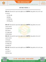 Đề thực hành Định tính 6-2024