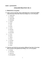 Đề thi hsg 9 tiếng anh số 6