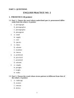 Đề thi hsg 9 tiếng anh số 2