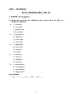 Đề thi hsg 9 tiếng anh số 10