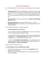 IUH | Ôn tập giữa kỳ Hóa Keo