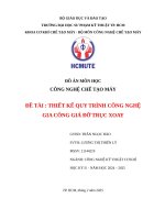 Thuyết minh giá Đỡ trục xoay